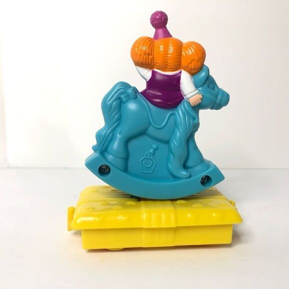 1994 Happy Birthday cabbage patch kids rocking horse train #8 McDonalds meal toy - Picture 3 of 7